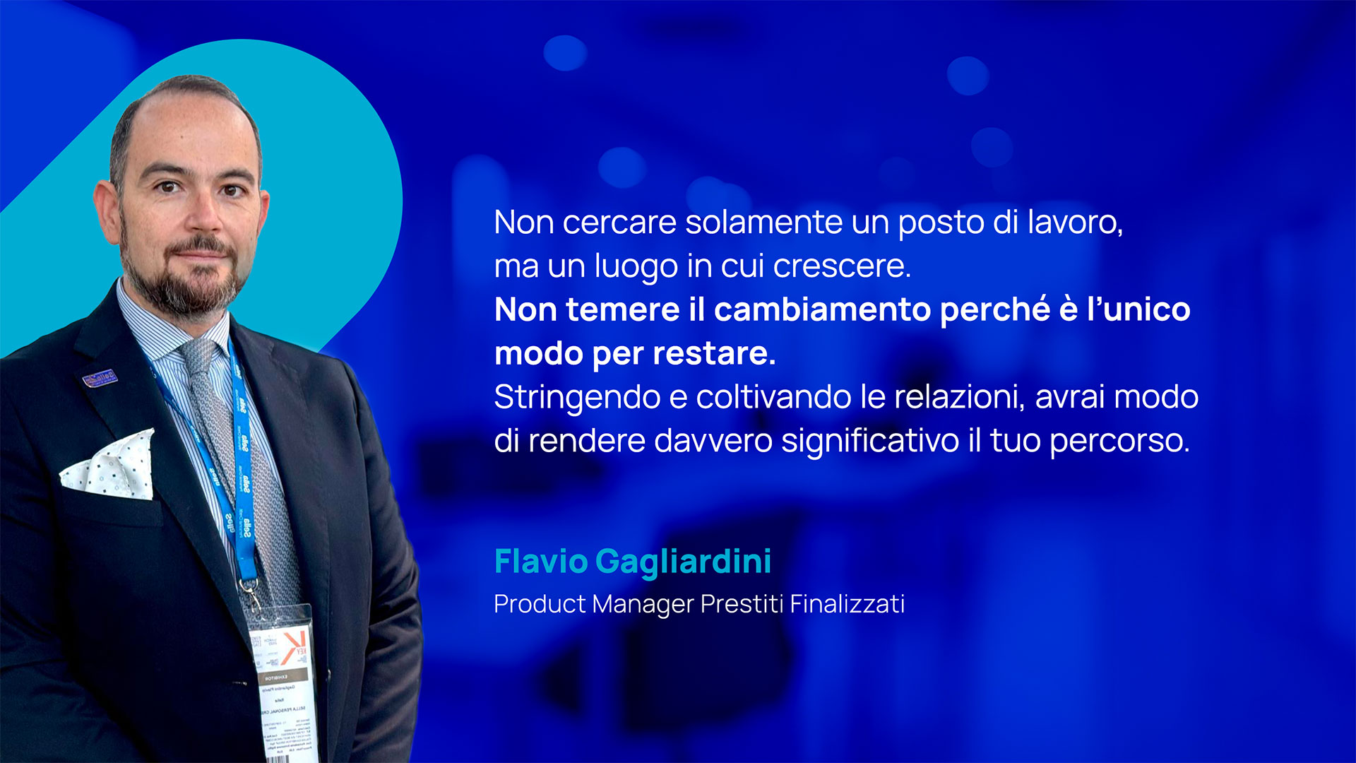 Flavio Gagliardini una carriera tra curiosità e innovazione nel credito al consumo