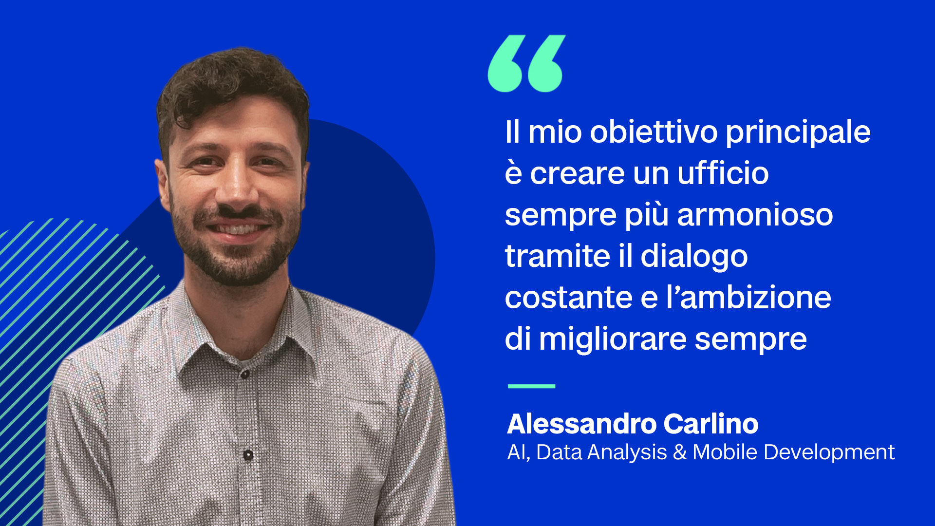 Innovare con l'intelligenza artificiale: intervista ad Alessandro Carlino